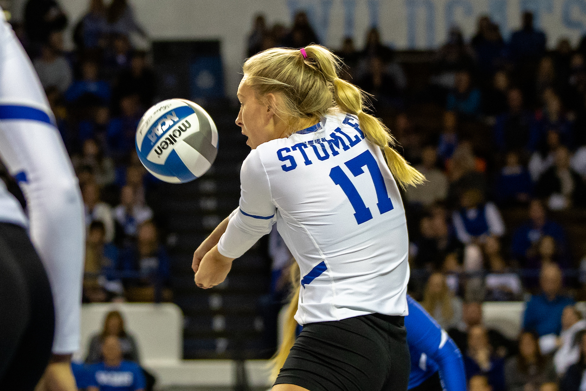 Alli Stumler (17)


UK volleyball defeats Alabama 3-0 at Memorial Coliseum on , Sunday Nov. 11, 2018  in Lexington, Ky. Photo by Mark Mahan