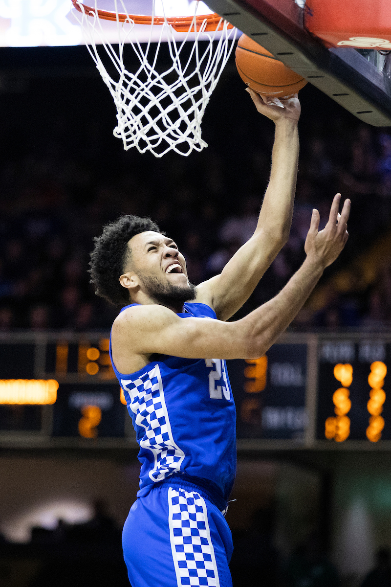 EJ Montgomery.

Kentucky beat Vanderbilt 87-52 on Tuesday, January 29, 2019, at Memorial Gym in Nashville, TN.

Photo by Chet White| UK Athletics