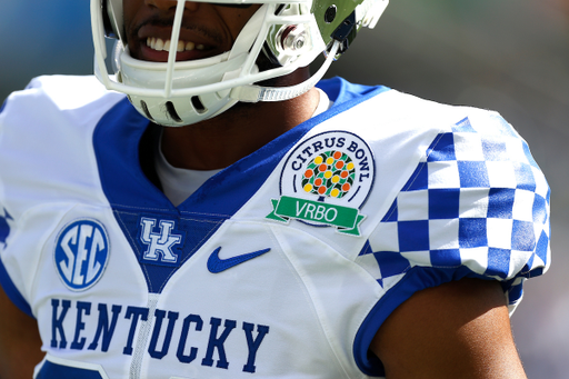 The UK Football team beat Penn State 27-24 in the Citrus Bowl.

Photo by Michael Reaves | UK Athletics