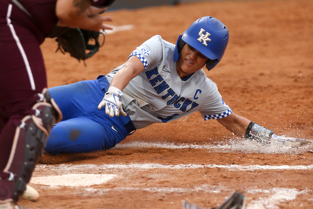 Lauren Johnson.

Kentucky beats Mississippi State 7-3.

Photo by Grace Bradley | UK Athletics
