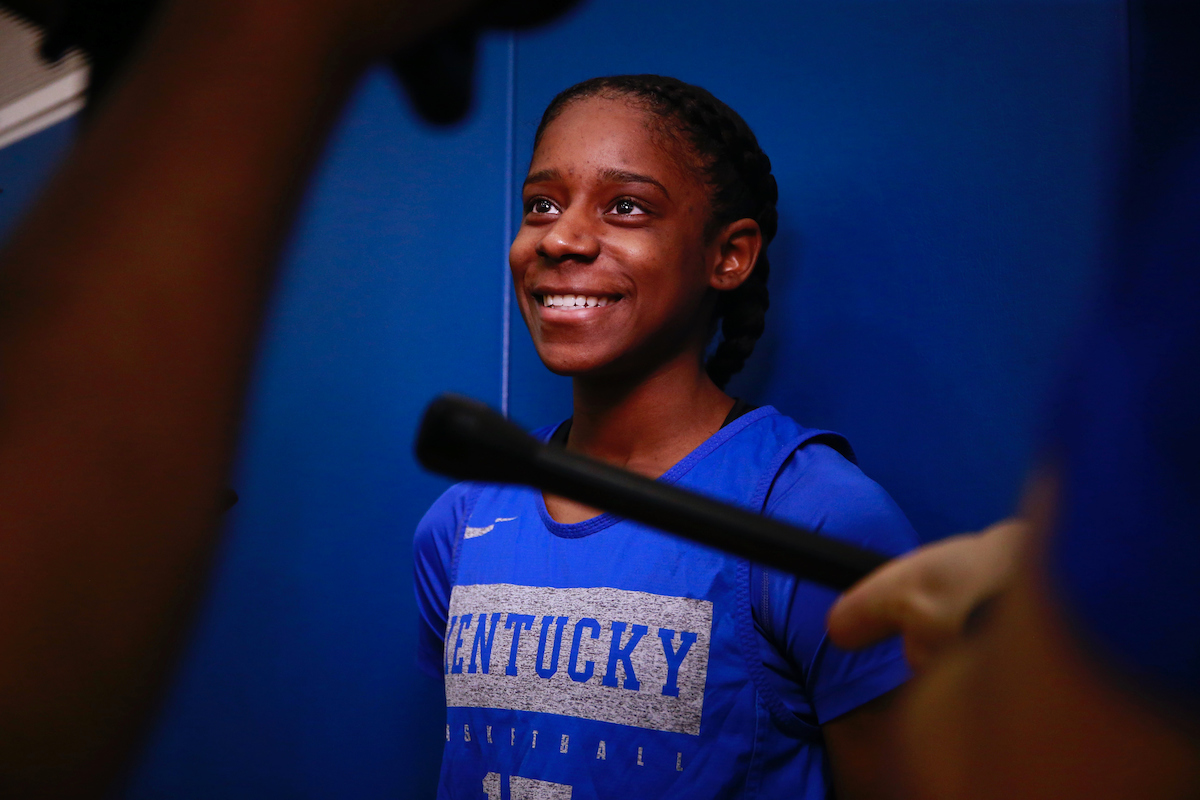 Chasity Patterson.

2019 Media Day

Photo by Noah J. Richter | UK Athletics