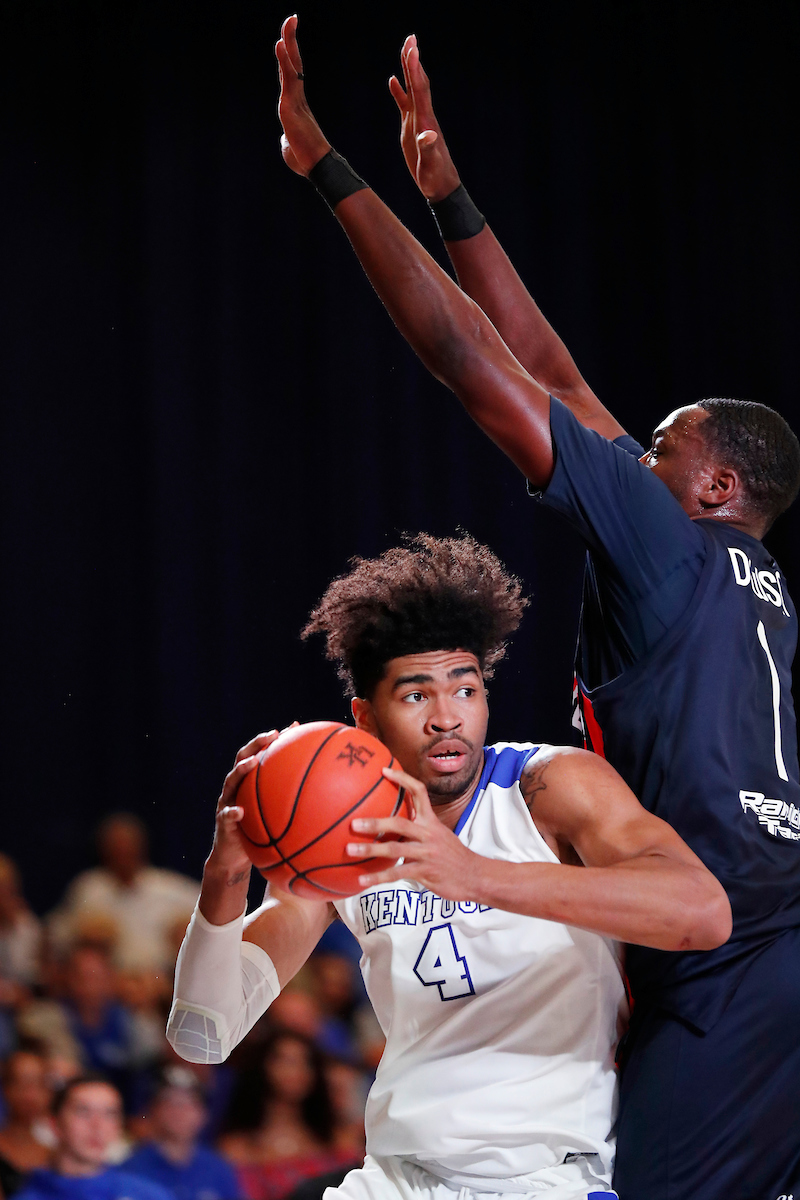 Nick Richards.

The University of Kentucky men's basketball team beat San Lorenzo de Almagro 91-68 at the Atlantis Imperial Arena in Paradise Island, Bahamas, on Thursday, August 9, 2018.

Photo by Chet White | UK Athletics