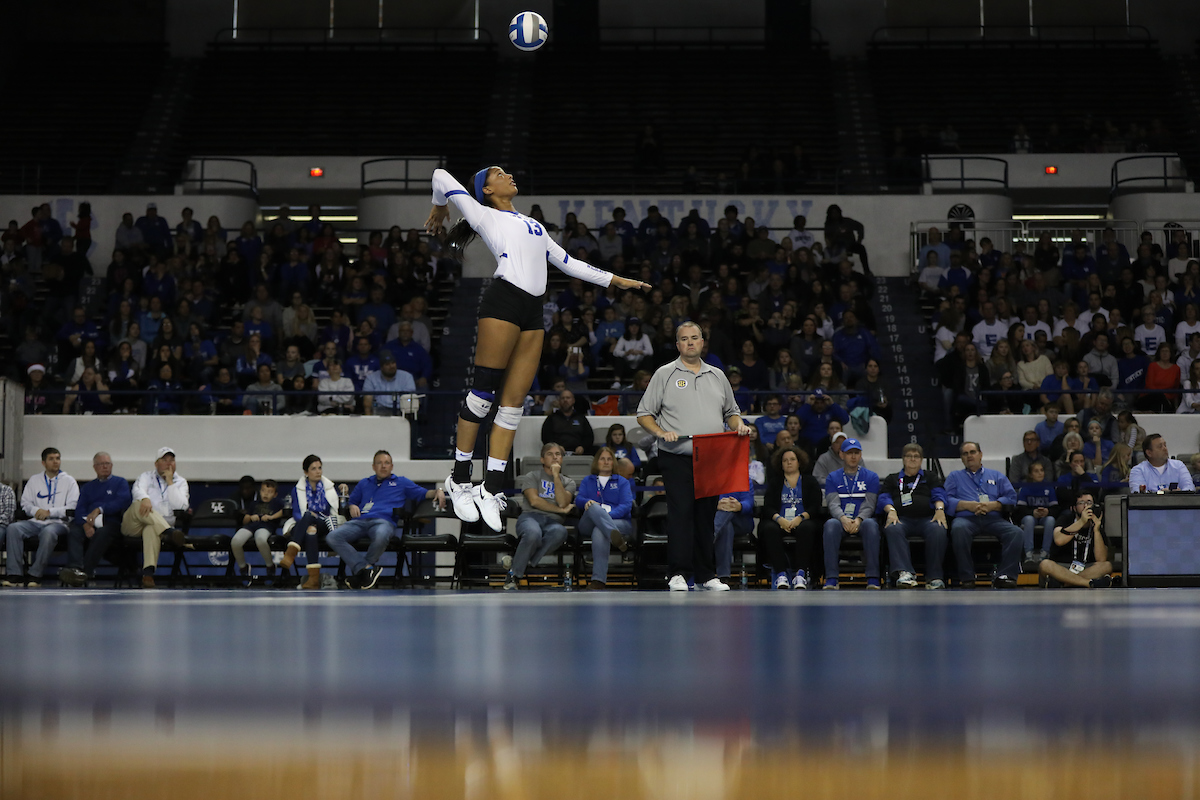 as Kentucky played Auburn on November 24, 2018.

Photo by Quinn Foster | UK Athletics