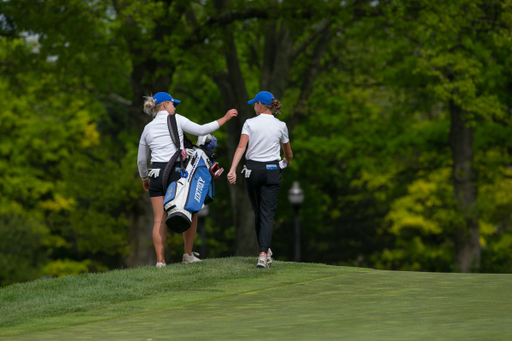 Rikke Svejgard Nielsen, Laney Frye.

The Kentucky women's golf team competes in the first round of the NCAA Columbus Regional at the Ohio State University Golf Club Scarlet Course.

Maddie Schroeder | UK AthleticsSchroeder | UK Athletics