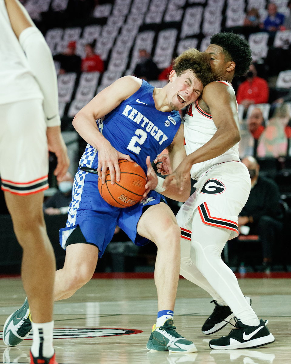 Devin Askew.

Kentucky falls to Georgia, 63-62.

Photo by Elliott Hess | UK Athletics