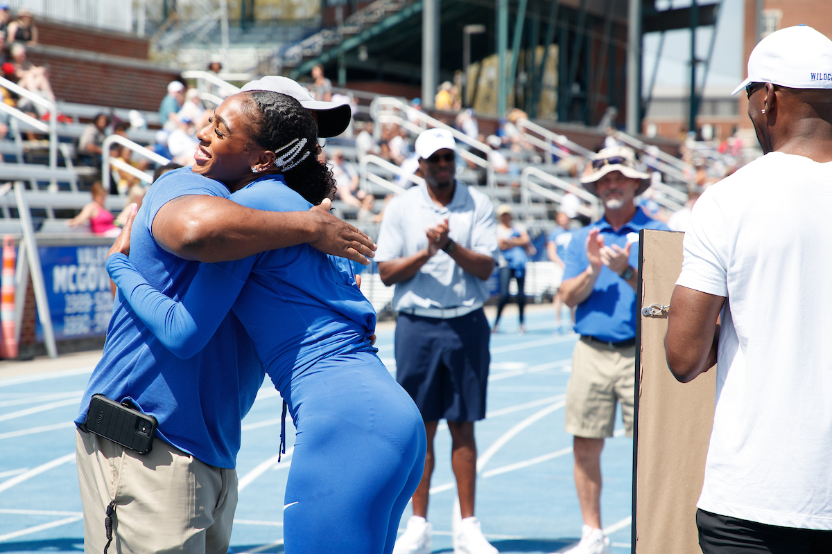 Alexis Holmes.

Day two of the Kentucky Invitational. Senior Day.

Elliott Hess | UK Athletics