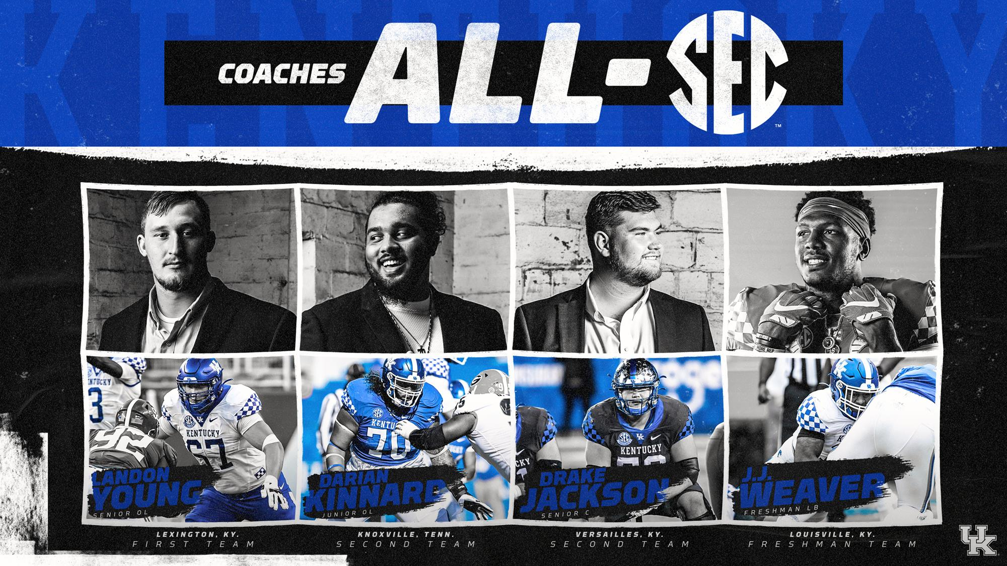 Four Wildcats Earn Coaches All-SEC Honors