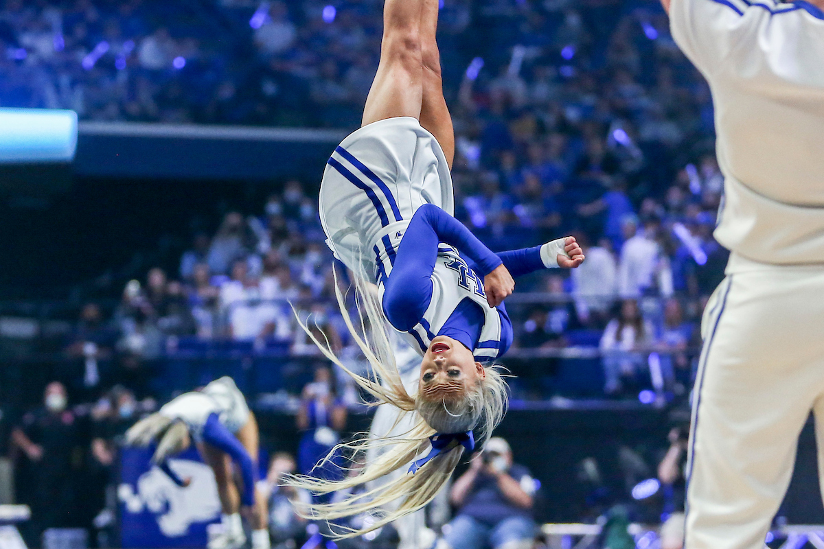 Cheer.

Big Blue Madness.

Photo by Sarah Caputi | UK Athletics