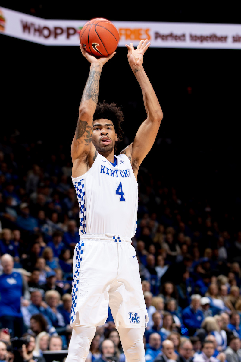 Nick Richards.

Kentucky beat Mount St. Mary’s 82-62.

Photo by Chet White | UK Athletics