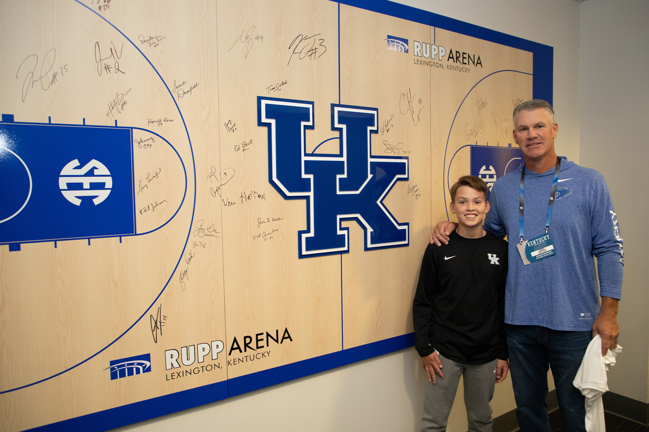 Deron Feldhouse

Men's Basketball Reunion Weekend.  Photo by Mark Mahan