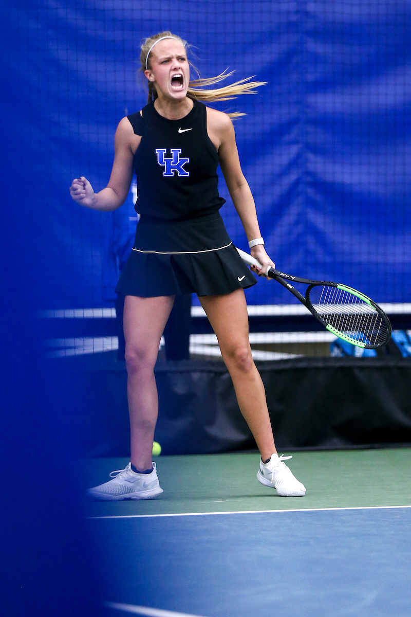 Ellie Eades.

Kentucky defeats Penn State 4-3.

Photo by Grace Bradley | UK Athletics