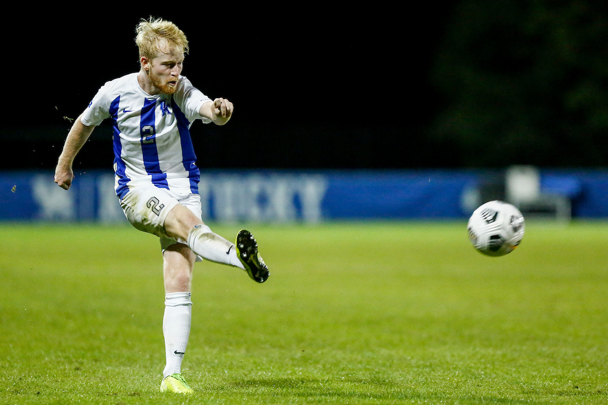 Robert Screen.

Kentucky beats West Virginia, 1 - 0.

Photo by Harley Jennings | UK Athletics