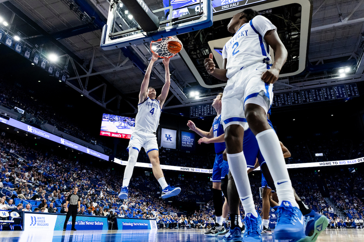 Kentucky-Eastern Illinois Men's Basketball Photo Gallery