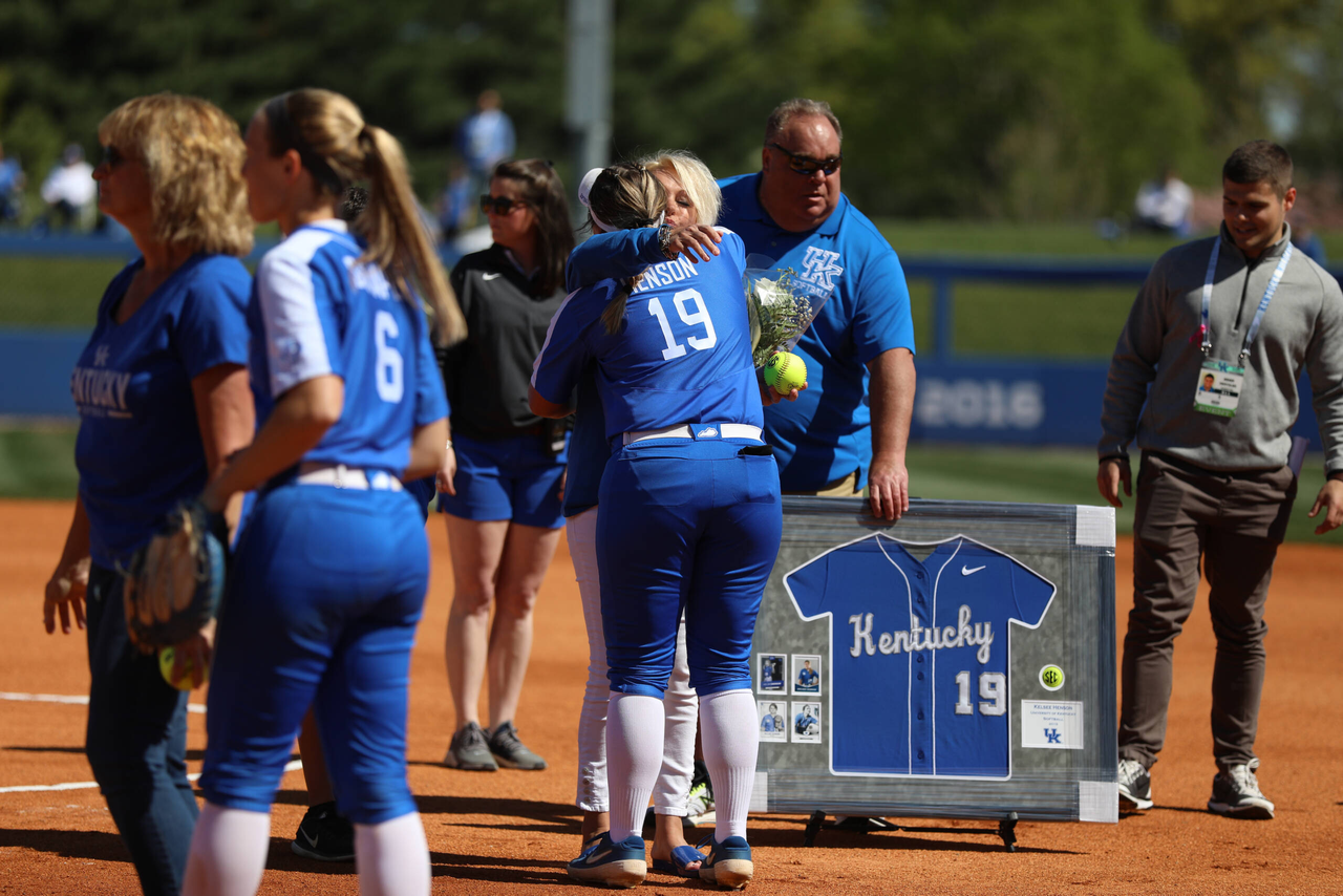 Kelsee Henson.

University of Kentucky softball vs. Auburn on Senior Day. Game 1.

Photo by Quinn Foster | UK Athletics
