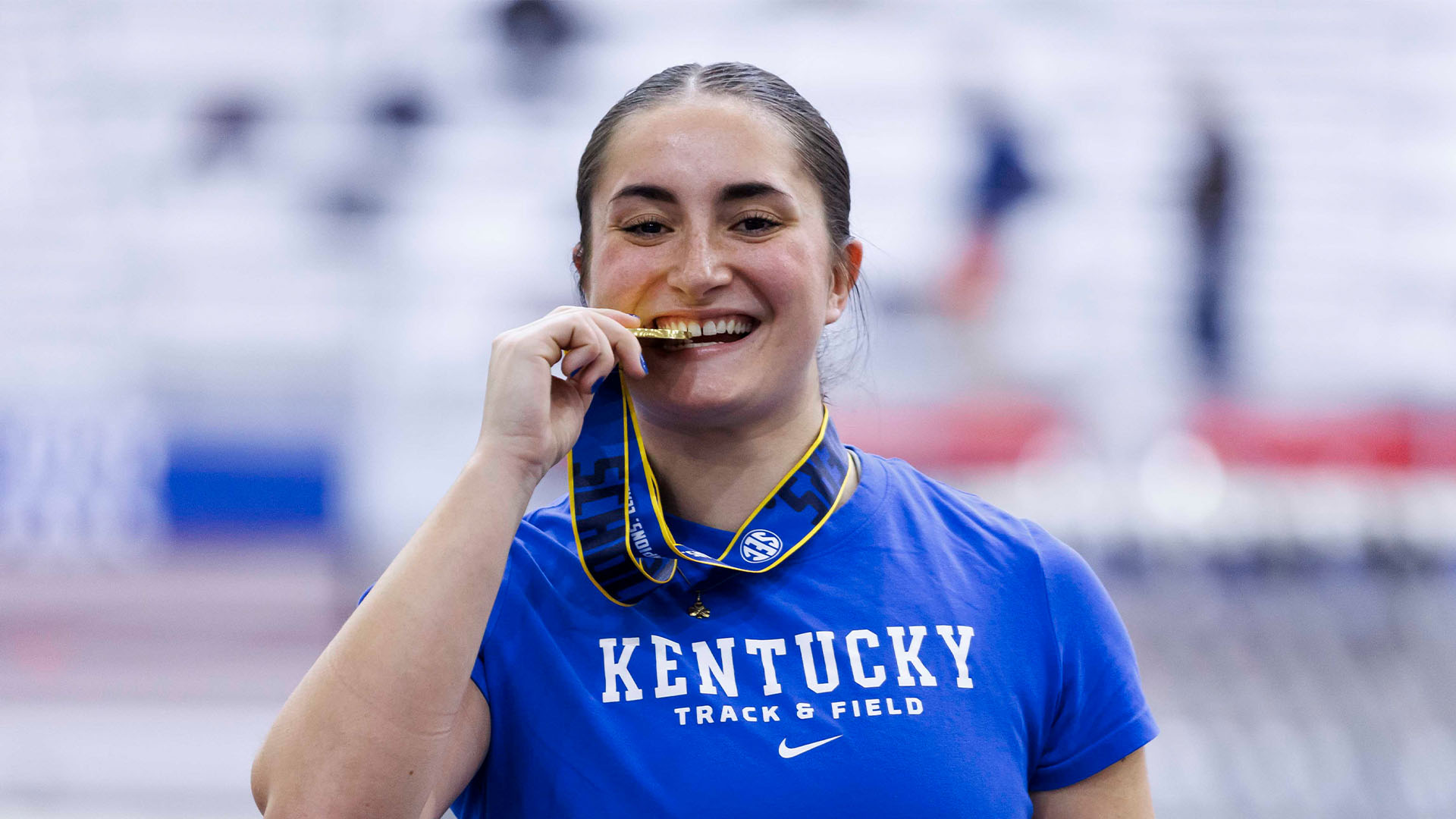 Powers Headlines Indoor Track and Field All-SEC Teams for Wildcats