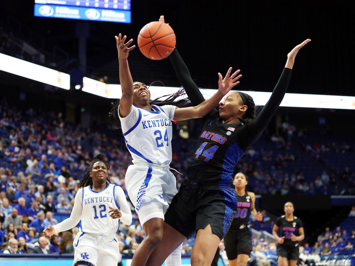 Taylor Murray

The UK Women's Basketball team beat Florida 62-51. 

Photo by Britney Howard | UK Athletics