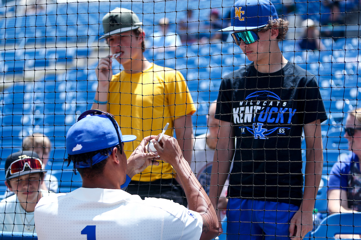 Daniel Harris IV.

Kentucky beats Vanderbilt 10-2.

Photo by Sarah Caputi | UK Athletics