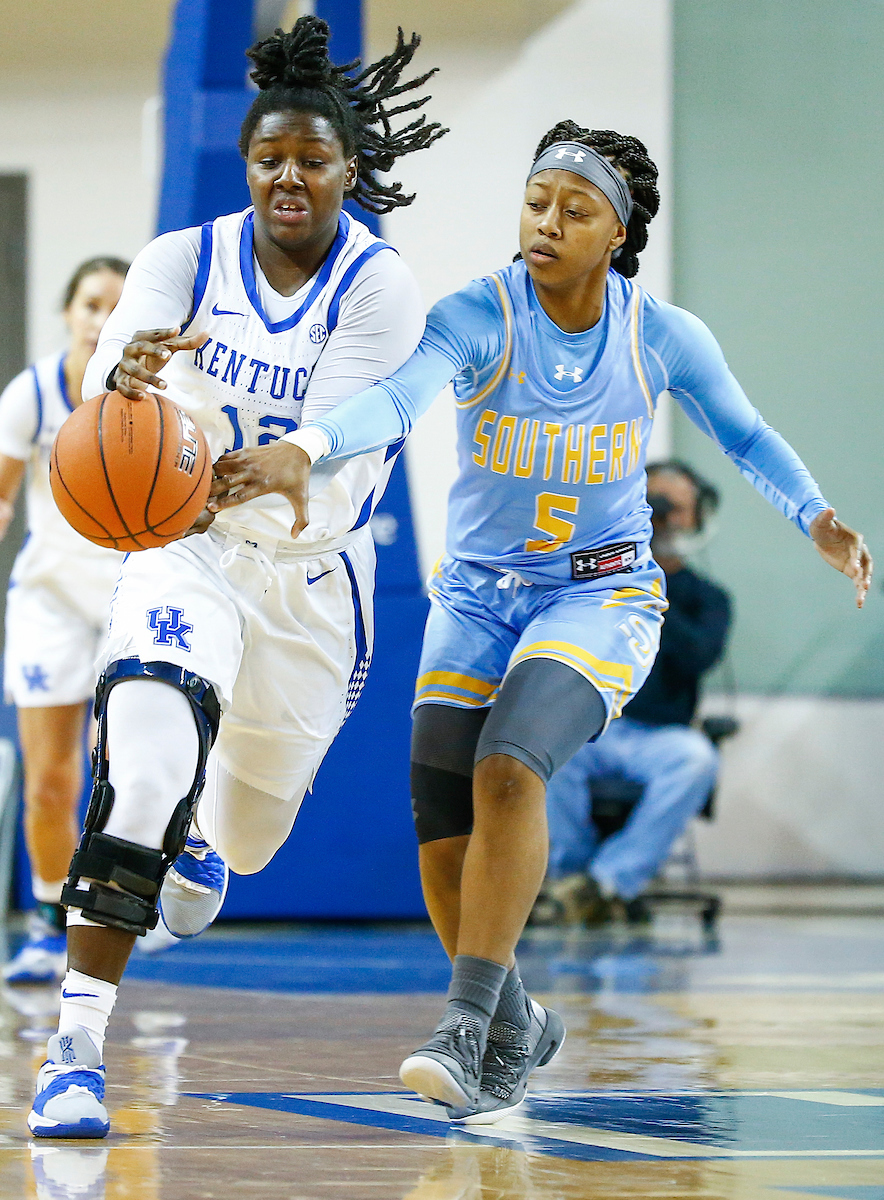 Amanda Paschal.

UK women's basketball beat Southern 91-41.

Photo by Chet White | UK Athletics