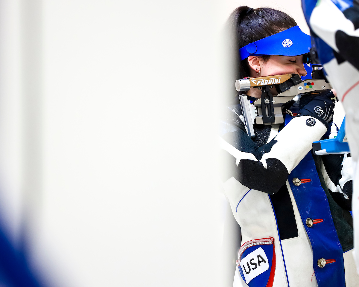 Mary Tucker. 

Kentucky Rifle vs Morehead St.

Photo by Eddie Justice | UK Athletics