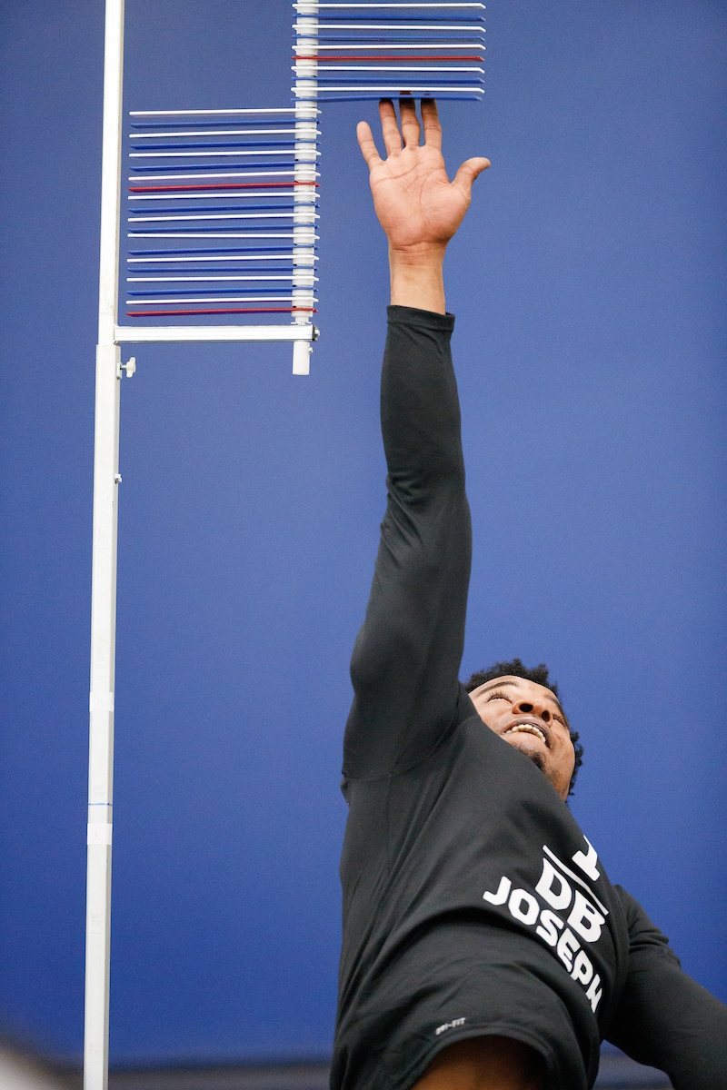 Kelvin Joseph.

Kentucky football Proday.

Photo by Elliott Hess | UK Athletics