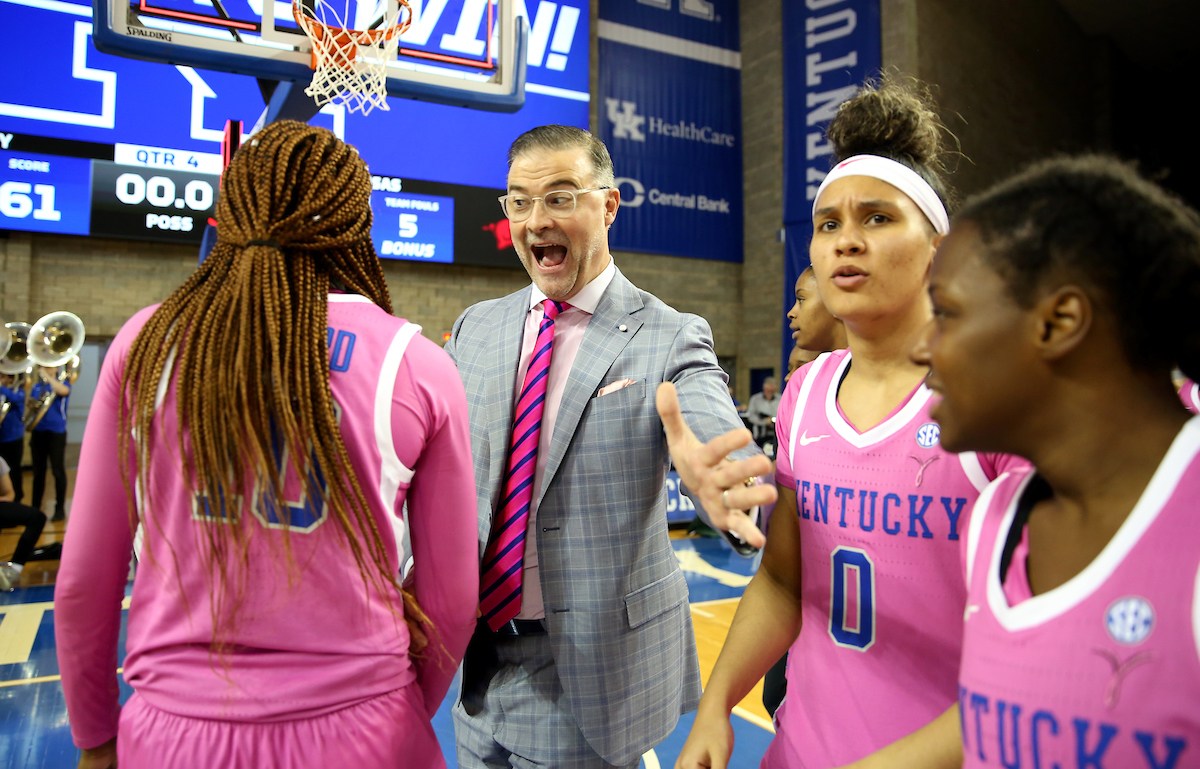 Matthew Mitchell

The UK Women's Basketball team beat Arkansas.
Photo by Britney Howard | UK Athletics