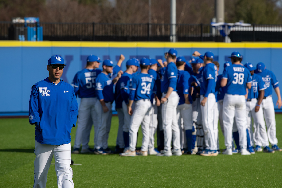 The UK baseball team beat NKU 5-4 on Wednesday, February 27, 2019.