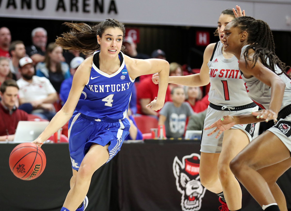 Maci Morris

Women's Basketball falls to NC State on Monday, March 25, 2019. 

Photo by Britney Howard | UK Athletics