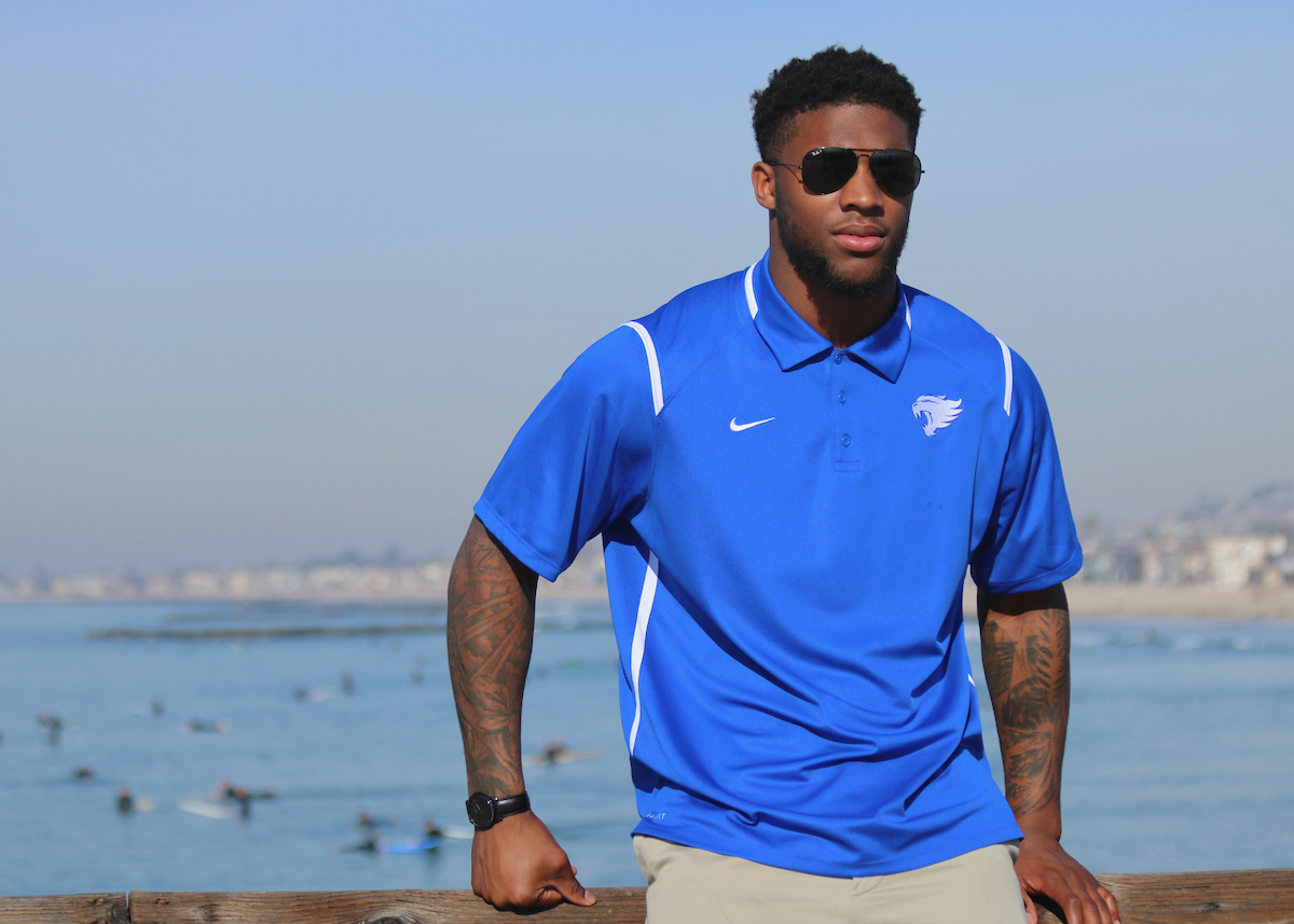 Senior LB, Josh Allen is the winner of the 2018 Lott IMPACT Trophy, which is presented to the college football defensive IMPACT player of the year.

Photos by Noah J. Richter | UK Athletics