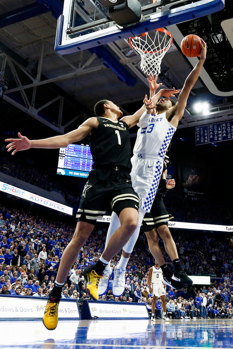 EJ Montgomery.

UK beats Vandy 71-62.

Photo by Chet White | UK Athletics