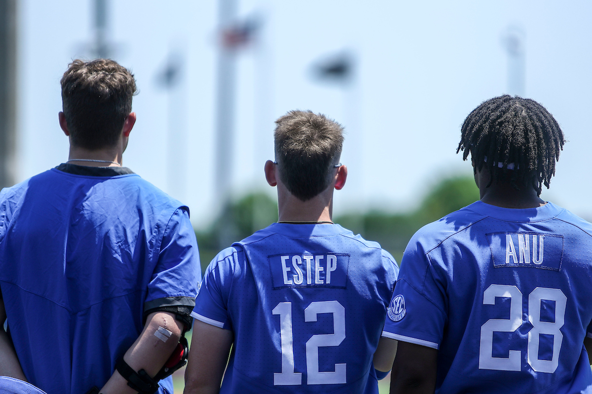 Darren Williams. Chase Estep. Oraj Anu.

Kentucky beats Auburn 5-1.

Photo by Sarah Caputi | UK Athletics