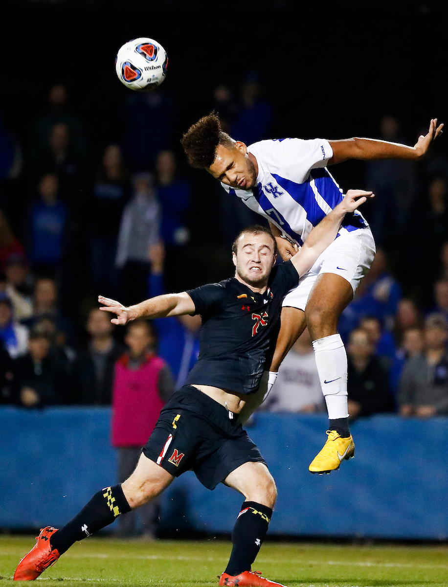 JJ Williams.

Kentucky falls to Maryland 1-0 at The Bell.

Photo by Chet White | UK Athletics