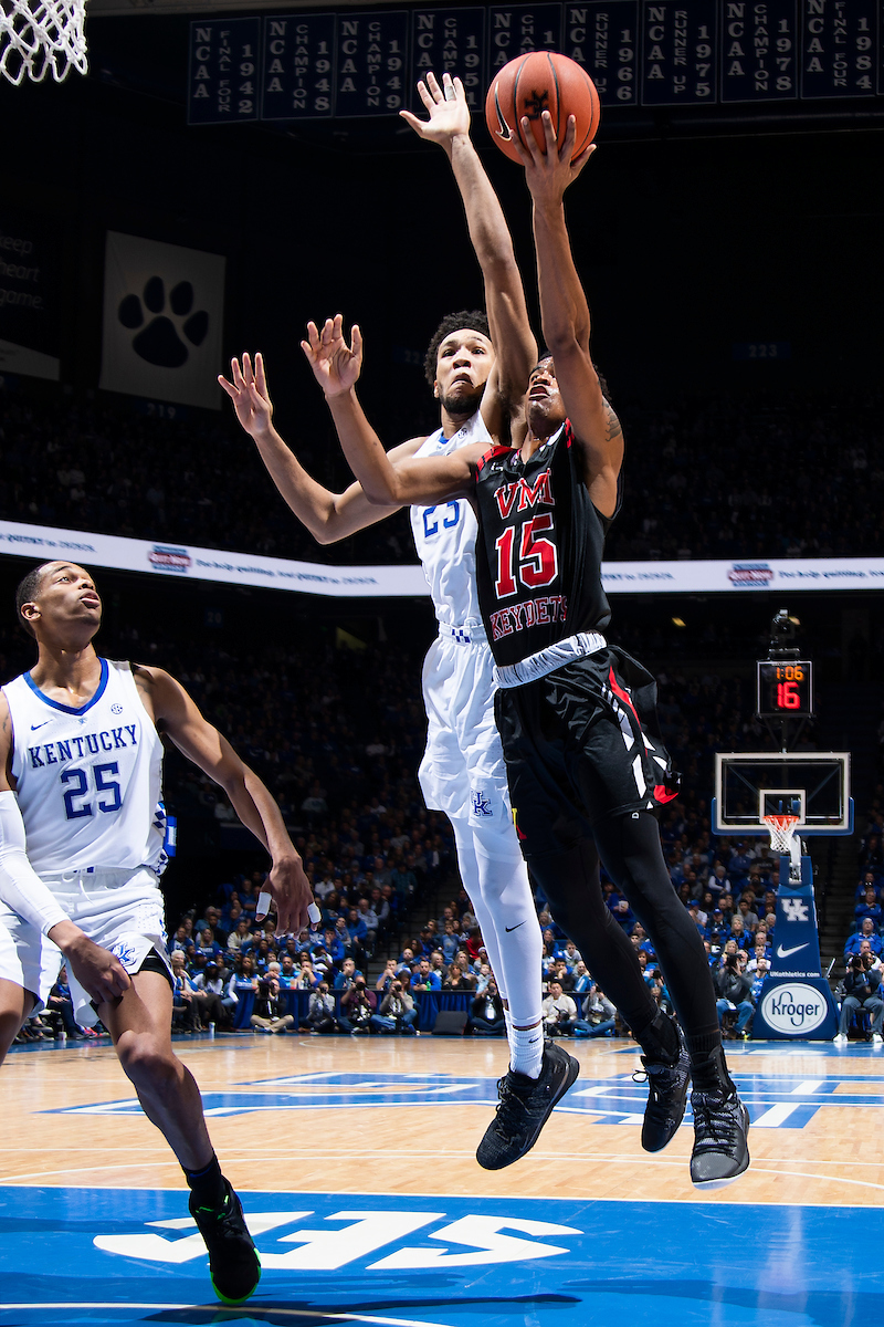 EJ Montgomery.

UK beats VMI 92-82 at Rupp Arena.

Photo by Chet White | UK Athletics