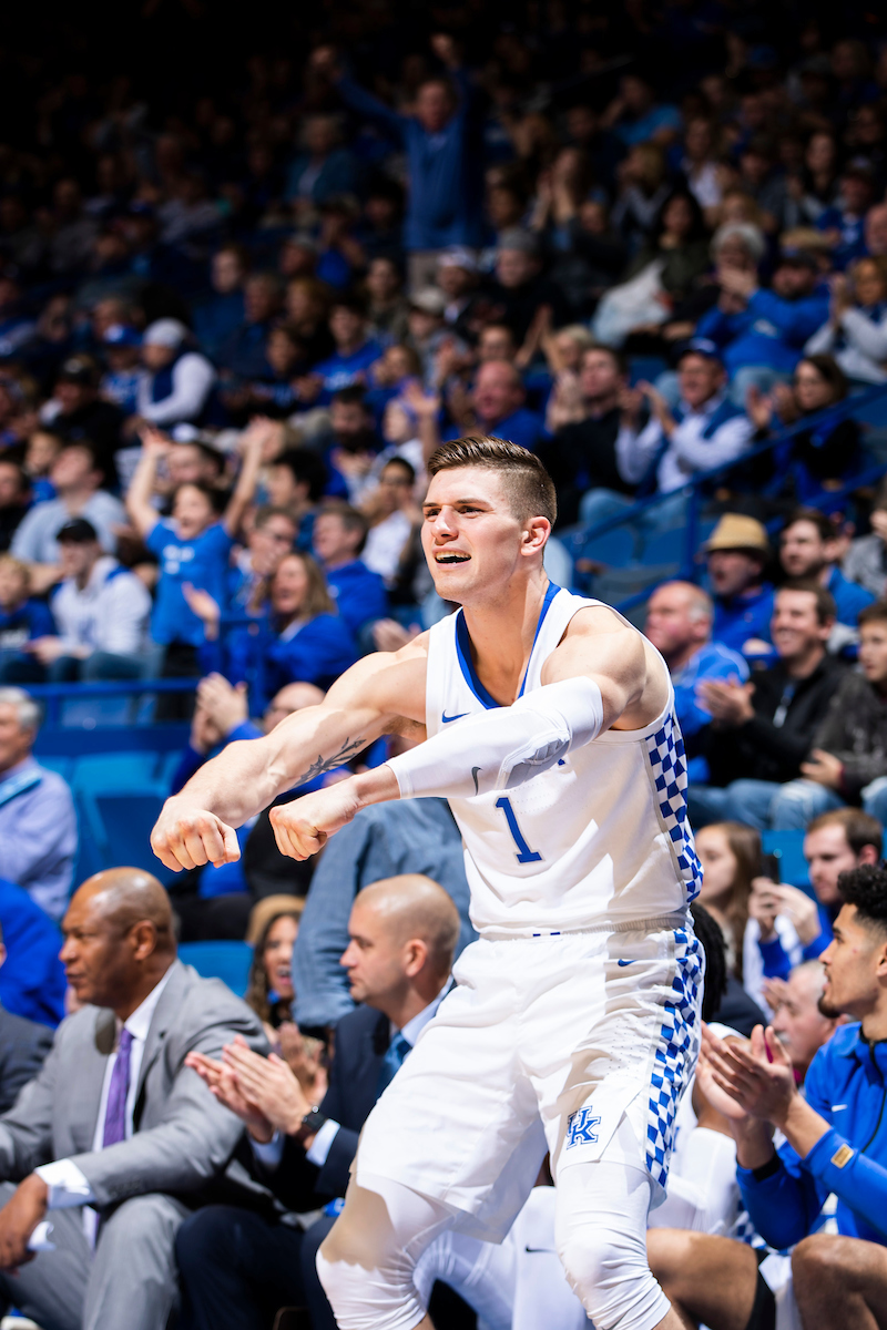 Nate Sestina.

Kentucky beat Lamar 81-56.

Photo by Chet White | UK Athletics