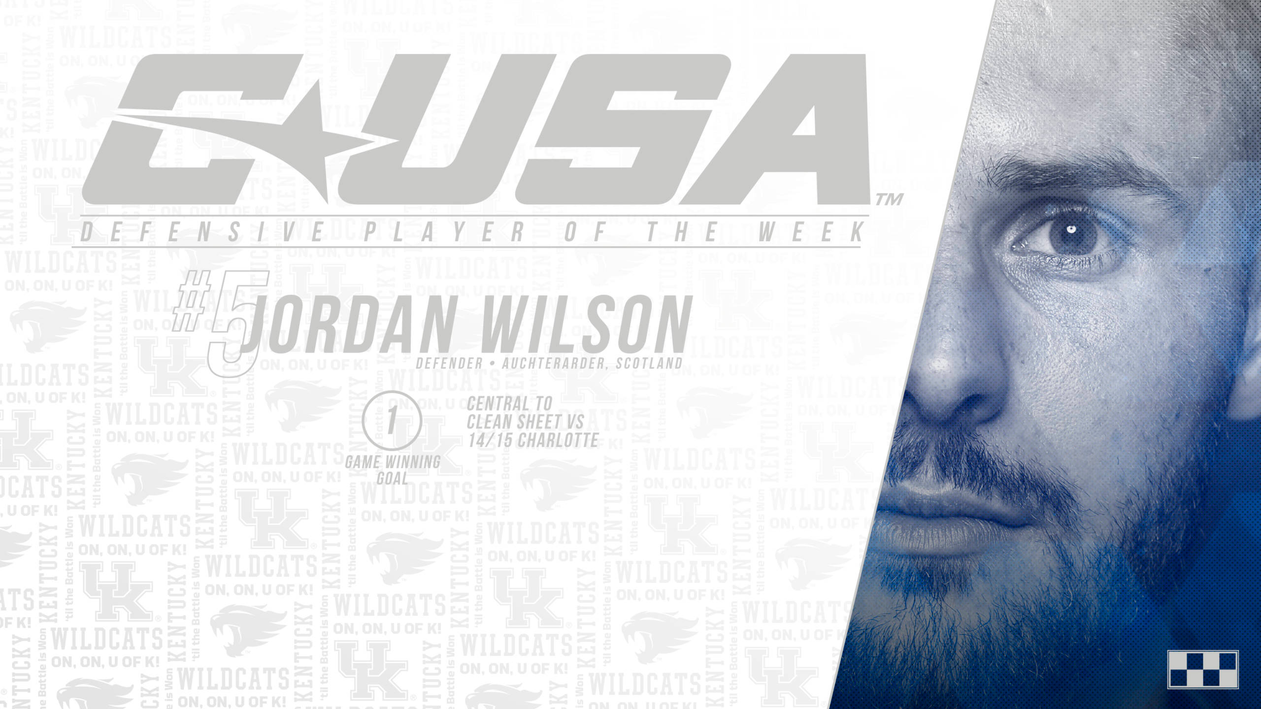 Jordan Wilson Named C-USA Player of the Week