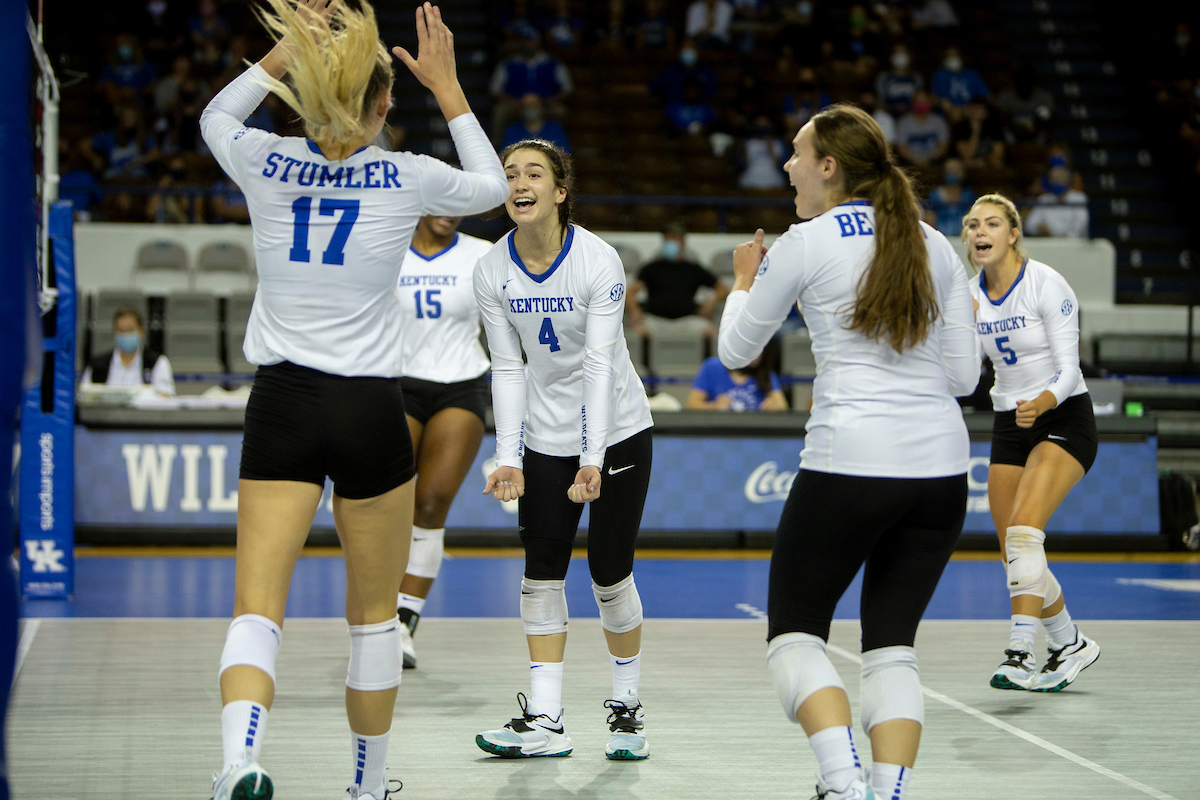 Emma Grome.

Kentucky loses to Creighton 0 - 3.

Photo by Sarah Caputi | UK Athletics