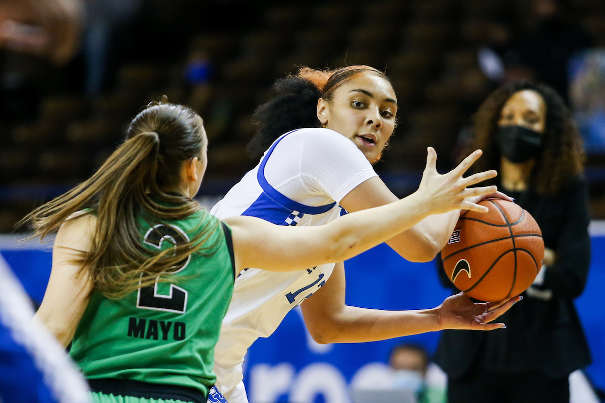 Treasure Hunt.

Kentucky beats Marshall 79-45.

Photo by Hannah Phillips | UK Athletics
