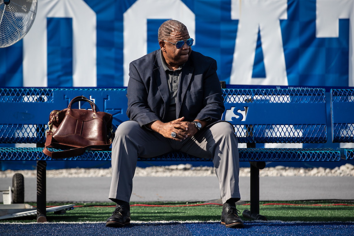 Vince Marrow

UK defeats ULM 45-10 

Photo By Jacob Noger | UK Football