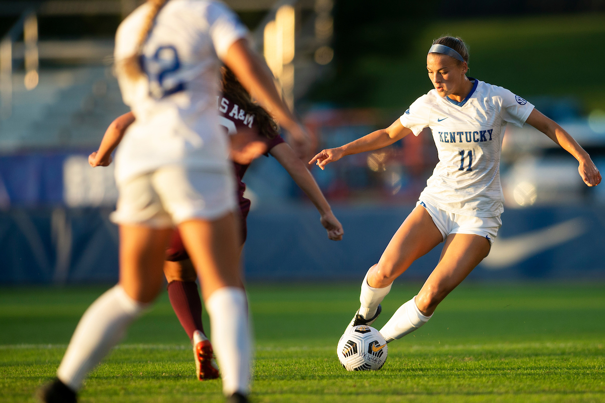 Julia Grosso.

Kentucky loses to Texas A&M 3-0.

Photo by Grace Bradley | UK Athletics