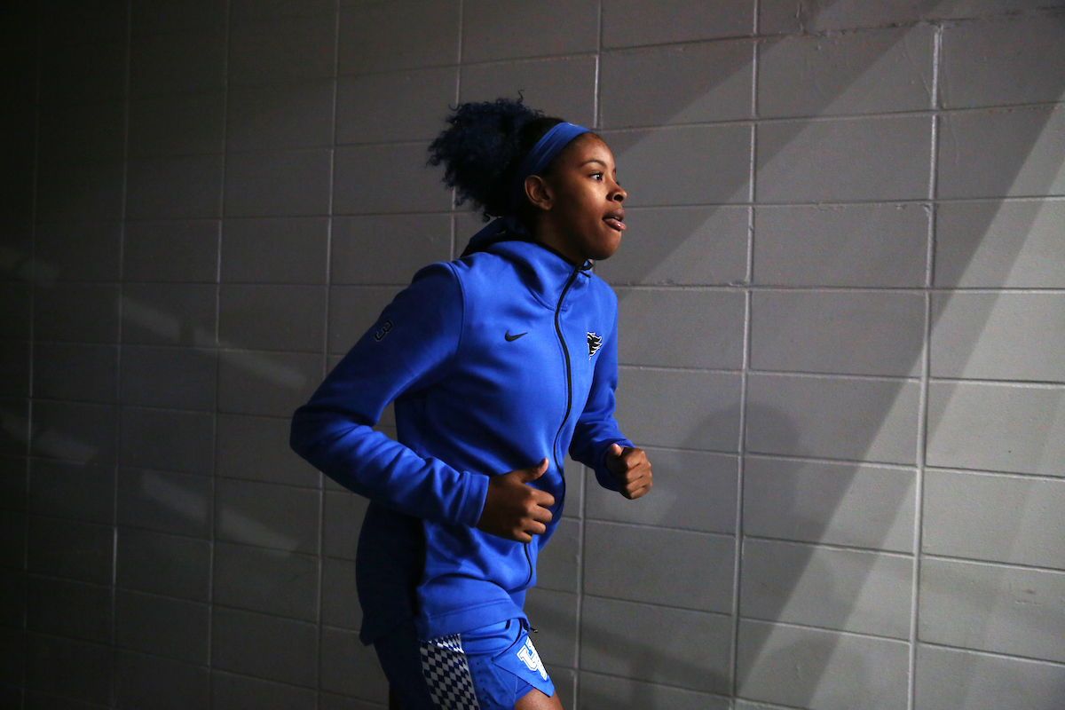 Keke McKinney
The UK Women's Basketball team falls to Mississippi State. 

Photo by Britney Howard  | UK Athletics