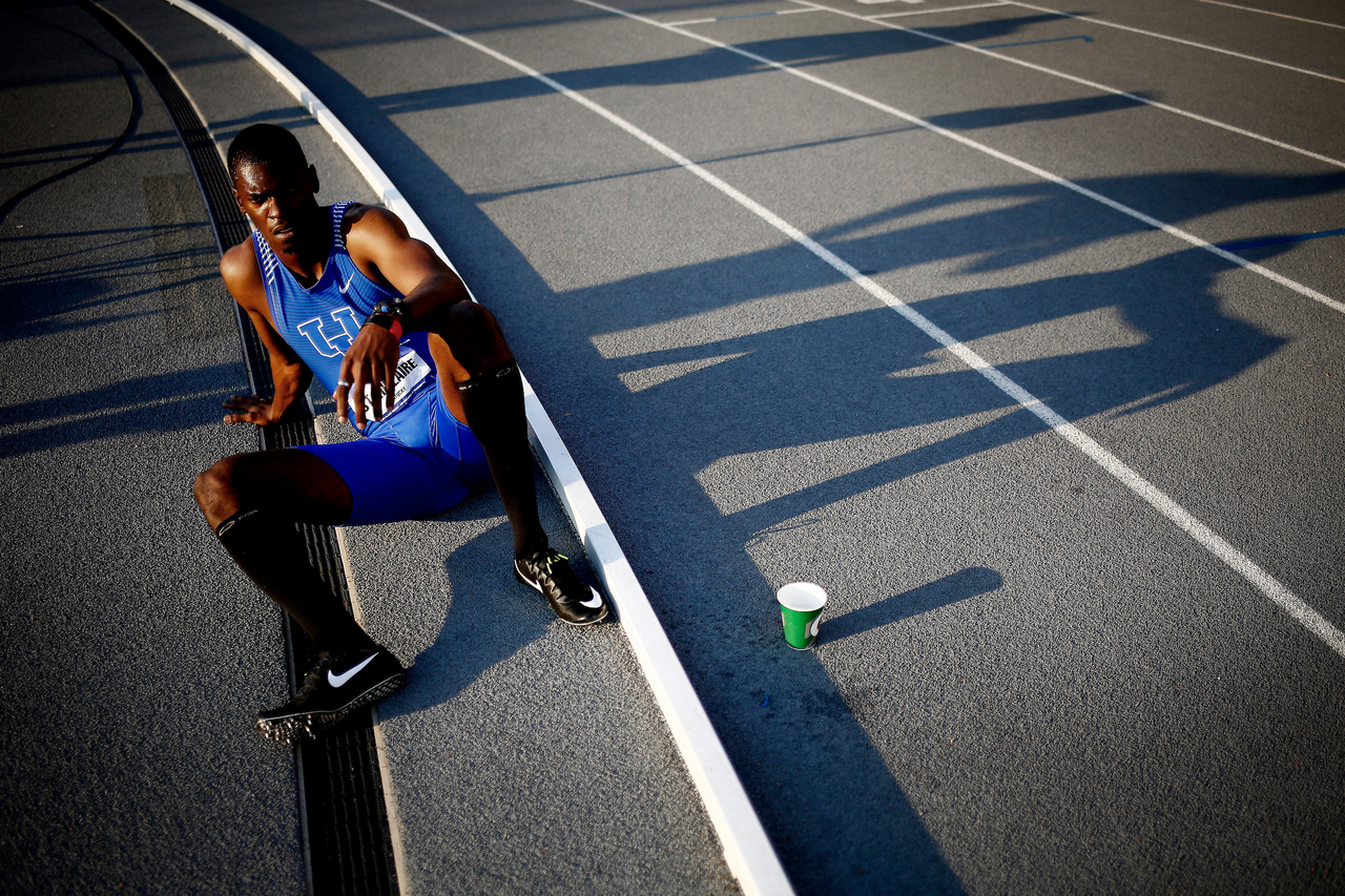 Dwight St. Hillaire.

Day three of the 2018 SEC Outdoor Track and Field Championships on Sunday, May 13, 2018, at Tom Black Track in Knoxville, TN.

Photo by Chet White | UK Athletics