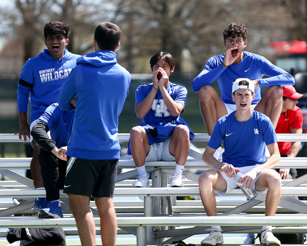 Team.

Kentucky defeats Georgia 5-2.

Photo by Grace Bradley | UK Athletics