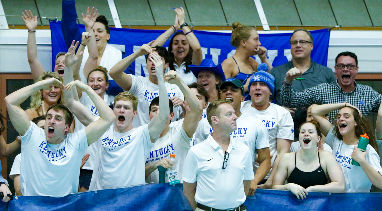 Photos from the afternoon portion of the final day of the 2019 SEC Swimming and Diving Championships in the Gabrielsen Natatorium at the University of Georgia in Athens, Ga., on Saturday, Feb. 23, 2019. (Casey Sykes)