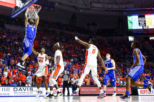 Nick Richards.

Kentucky beat Florida 71-70.

Photo by Chet White | UK Athletics