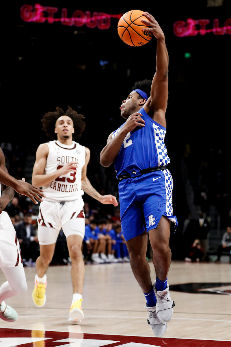 Sahvir Wheeler.

Kentucky beat South Carolina 86-76.

Photos by Chet White | UK Athletics