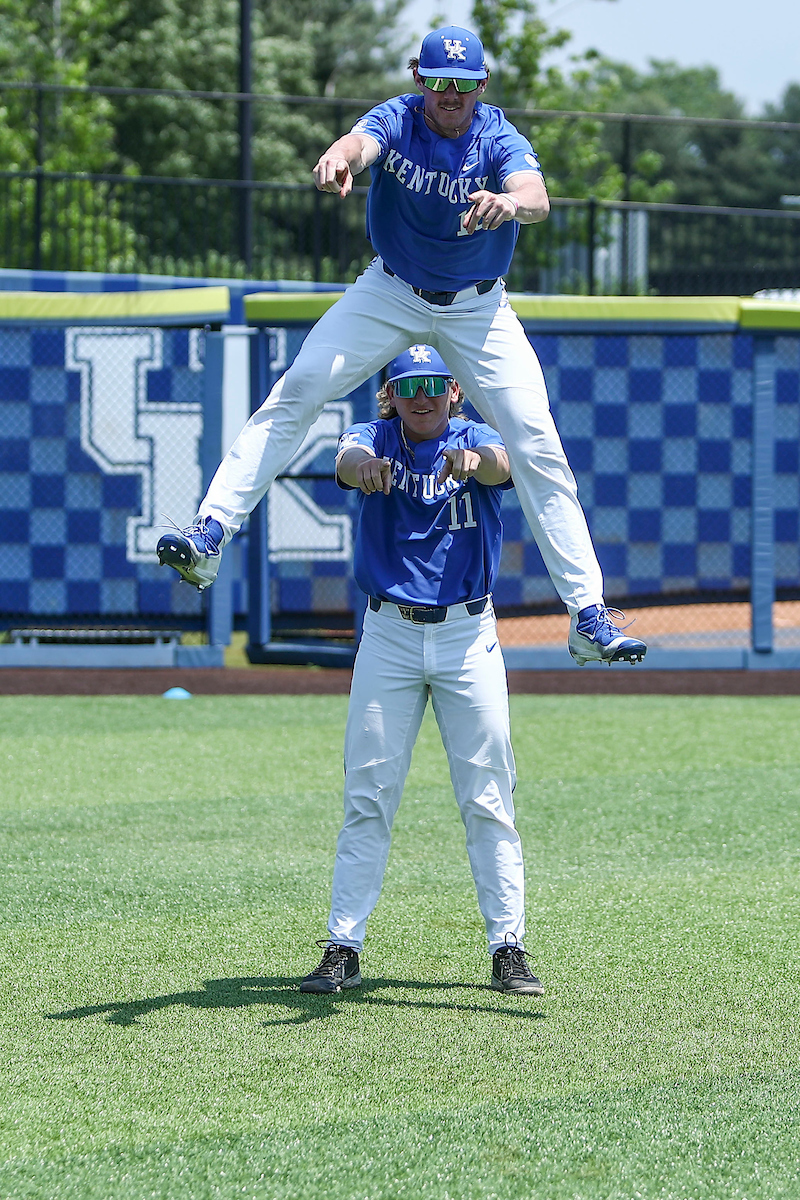 James McCoy. Colby Frieda.

Kentucky beats Auburn 5-1.

Photo by Sarah Caputi | UK Athletics