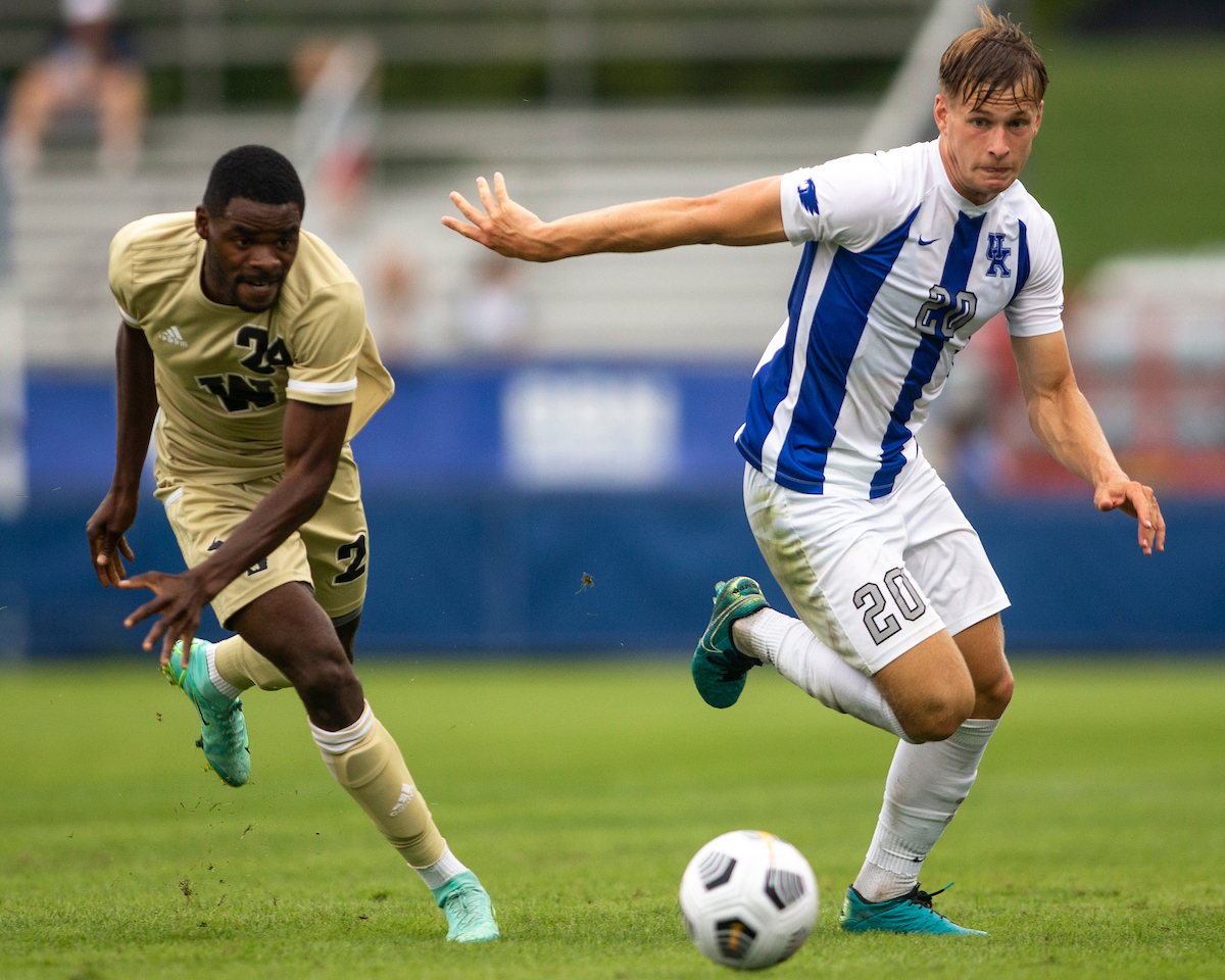 Oliver Juul.

Kentucky defeats Western Michigan 1-0.

Photo by Grace Bradley | UK Athletics