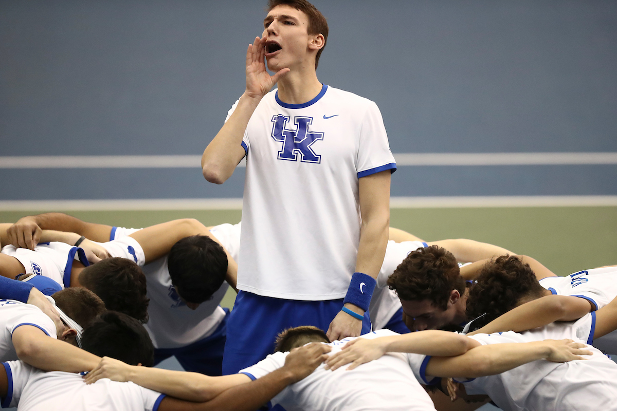 Cesar Bourgois.

Kentucky beat Memphis 4-1.

Photo by Chet White | UK Athletics