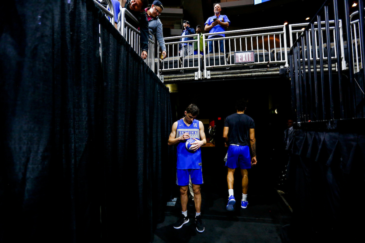 Tyler Herro.

Practice and pressers. 

Photo by Chet White | UK Athletics