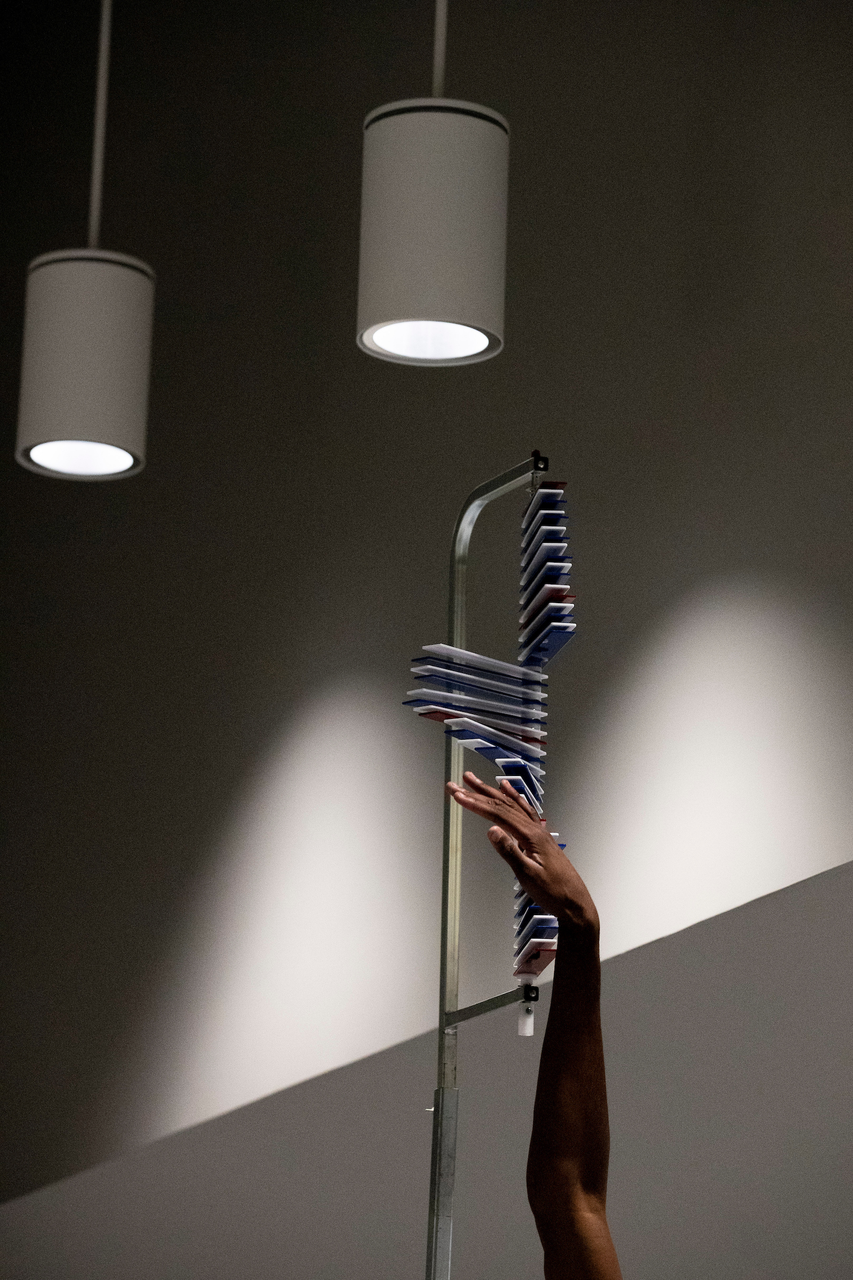 Daimion Collins.

The UK men's basketball team at the University of Kentucky Sports Medicine Research Institute. 

Photo by Chet White | UK Athletics