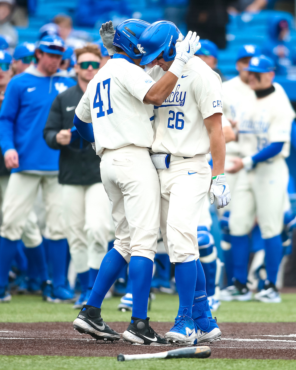 Ryan Ritter. Jacob Plastiak.

Kentucky beats Ole Miss 9-2.

Photo by Eddie Justice | UK Athletics